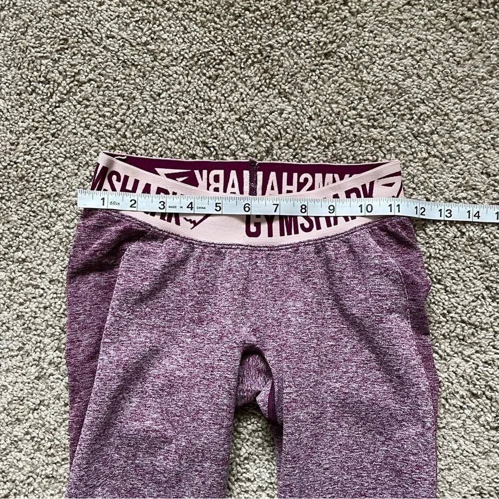 Gymshark Flex Leggings in Marl Purple | XS - Picture 5 of 7